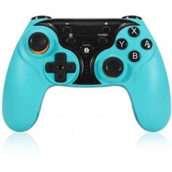 Mando Gaming Inalámbrico DOBE TY-1793 para Nintendo Switch y PC en Azul y Negro