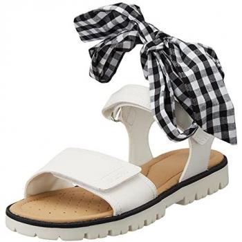 Sandalias Planas Geox para Niñas Color Blanco Talla 32