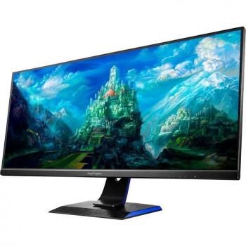 I-O DATA GigaCrysta GC-WQ341XDB 34 UWQHD LED Gaming Monitor, 3440x1440, 75Hz, HDMI, DisplayPort, USB Hub, Built-in Speakers (2x3
