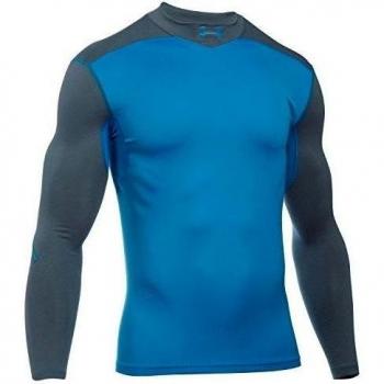 Under Armour ColdGear Infrared Mock Entrenamiento de manga larga para hombre, multicolor