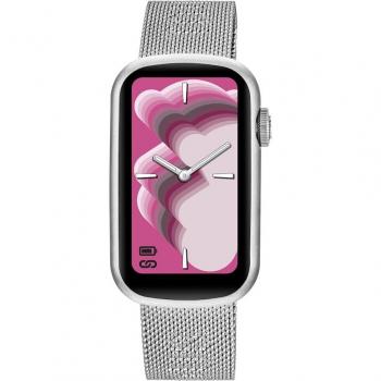 Reloj Tous Smartwatch T-Band Mesh con brazalete de acero y caja de aluminio