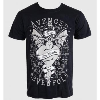 Avenged Sevenfold Cloak and Dagger Black T-Shirt for Men - Size L