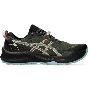 Zapatillas de Trail Running ASICS GEL-Trabuco 12 verde oscuro negro puro - Talla 44.5