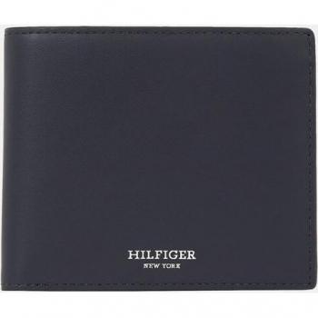 Tommy Hilfiger Th Prep Classic Monedero De Piel Espacio Azul