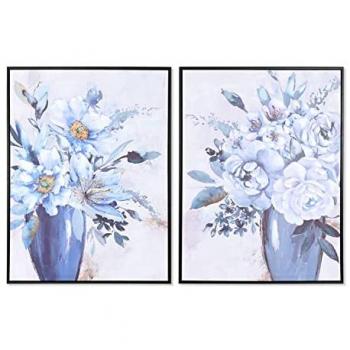 Cuadro Decorativo DKD Home Decor 60 x 3,5 x 80 cm - Set de 2 Floreros Tradicionales