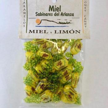 Caramelos Miel y Limón 100 gr - Caramelos Sabinares del Arlanza 8437022288116