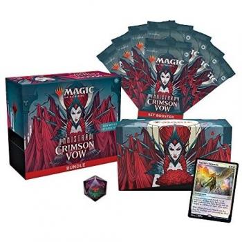 Bundle de Innistrad: Compromiso Escarlata, de Magic: The Gathering, 8 Sobres de Edición y Accesorios