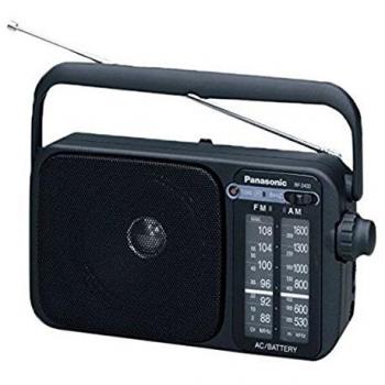 Radio Panasonic RF-2400 Portátil con Sintonizador Analógico AM/FM, Dial Amplio y Altavoz de 10cm