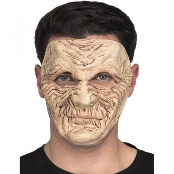 Máscara My Other Me Anciano - Máscara de látex, diseño realista de anciano en descomposición, material flexible y duradero, fácil de poner y quitar, ideal para disfraces y Halloween