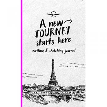 Lonely planet writing sketching journal stationery idioma ingles