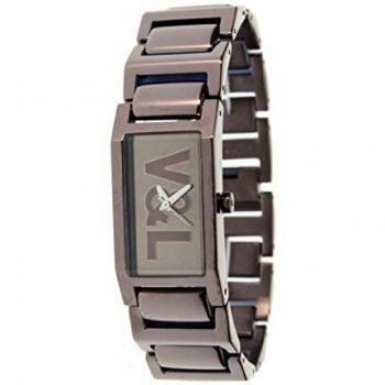 Reloj de Mujer Victorio & Lucchino Vl050202 Color Marrón - Diseño Heavy Metal, Cuarzo, Pantalla Analógica, Pulsera de Caucho