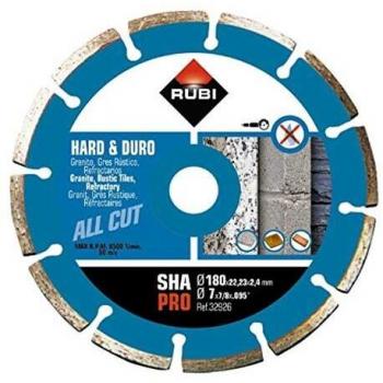 Rubi 32926 Disco Diamante material duro segmentado