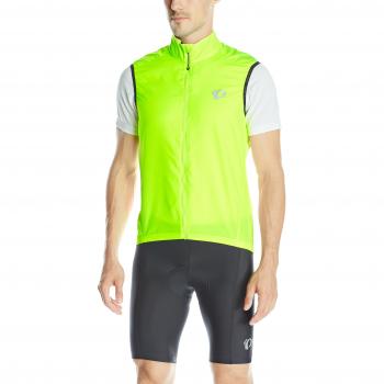 Pearl Izumi Road Paraviento - Chaleco unisex, color amarillo, talla XXL