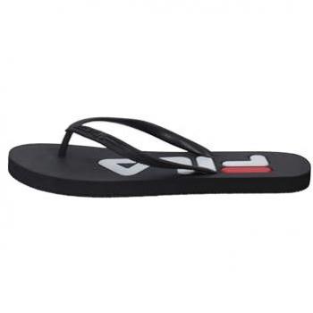 Fila Troy Women's Black Flip Flops Slippers (EU 39)