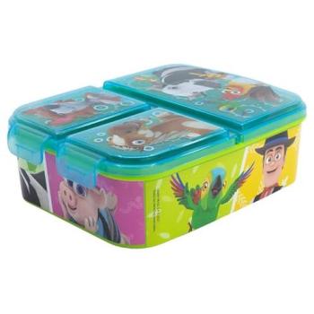 Sandwichera Múltiple Multi-Snackbox La Granja de Zenón, Portapranzo Colorido