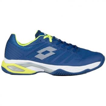 Lotto Viper Ultra IV Cly, Zapatillas de Tenis para Hombre, Azul