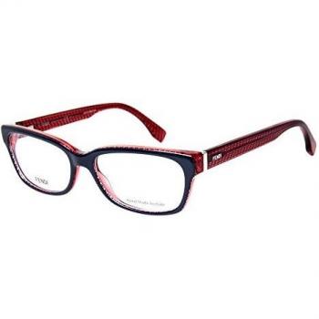 FENDI Brillengestelle FF 0004 7PP/16-53-16-140 Monturas de Gafas, Rojo