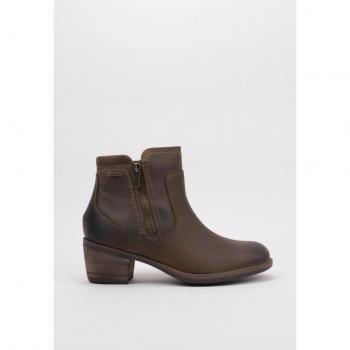 Botín Tacón Clarks Neva Zip WP Mujer Marrón 37