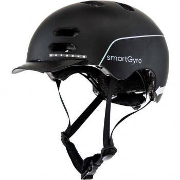 SmartGyro Smart Helmet Casco Inteligente Talla M Color Negro