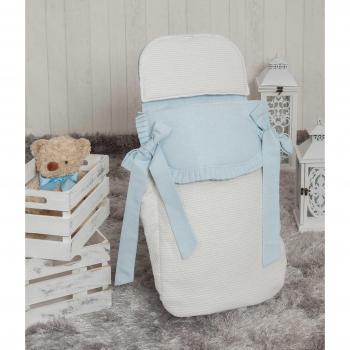 Babyline Destellos - Saco de 3 usos, color azul