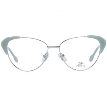 Montura de Gafas Gianfranco Ferre GFF0241 003 - Mujer - Gunmetal - Acetato y Acero Inoxidable - Plástico - Ojos de Gato - Llanta Completa