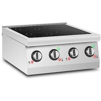 Placa de inducción portátil Royal Catering - 4 zonas - Ø 12 - 26 cm