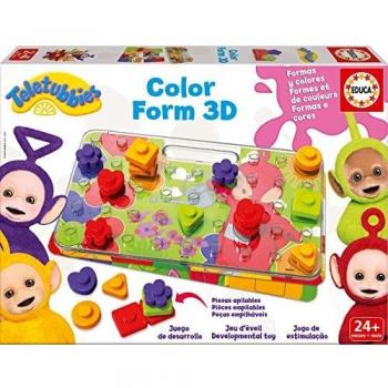 Teletubbies - Color Form 3D, Juego de Mesa