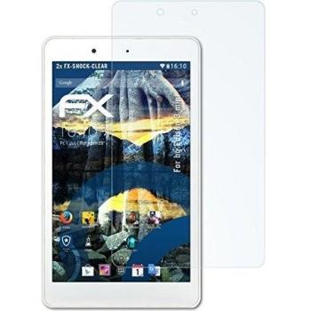 2 x atFoliX Antichoque Película Protectora bq Edison 3 mini Protector Película - FX-Shock-Clear