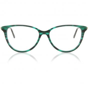 Gafas Cat Eye Montura Completa de Plástico Verdes para Mujer - SmartBuy Collection