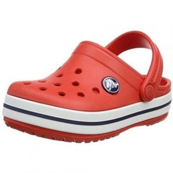 crocsCrocband Kids - Zuecos Niños-Niñas, Rojo