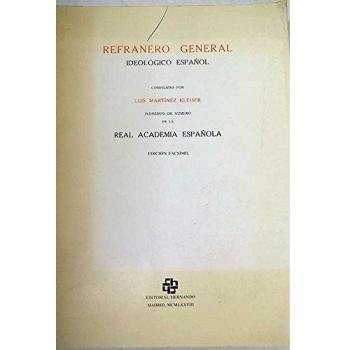 Refranero General Ideologico Español