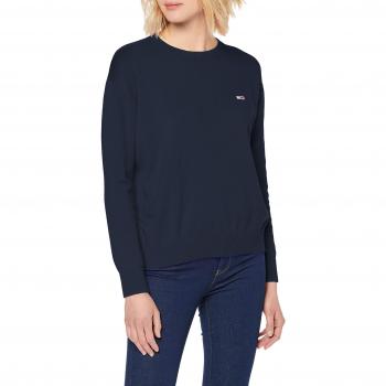 Tommy Jeans DW0DW06452-Jersey Mujer Blau