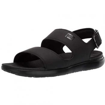 FitFlop Lido II, Chanclas para Hombre, Negro