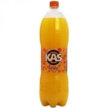 Kas Naranja Bebida Refrescante de Zumo de Fruta, 2L