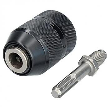 Portabrocas con llave Ferrestock 2-13 mm metal 1/2 características: capacidad de sujeción de brocas de 2 a 13 mm, fabricado en metal, incluye llave para ajuste, compatible con