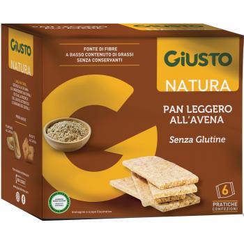 Giusto Pan Sin Gluten de Avena 6x25g