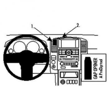 Soporte ProClip Central Brodit para Nissan Pathfinder 2010-2012