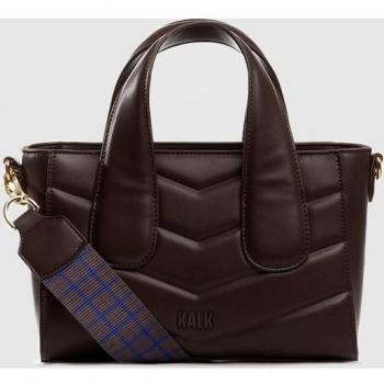 Bolso de hombro multiposición con doble asa y cremallera