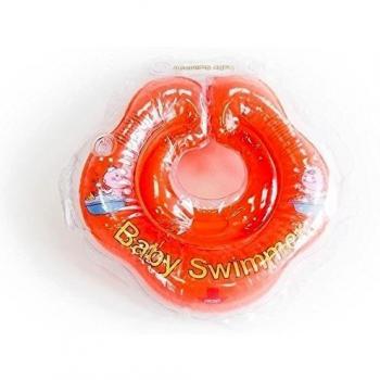 Baby Wimmer - Baby Anillo de natación para 0 - 2 años, Naranja 3 - 12 kg