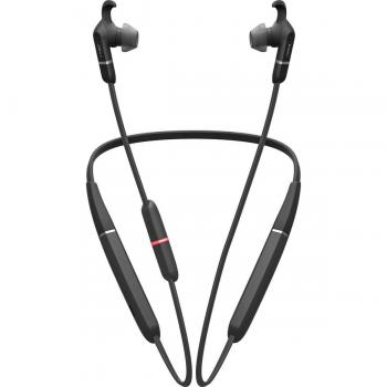 Jabra Evolve 65e Link 370 UC Wireless Earbuds - Black