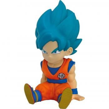 Figura Hucha Plastoy Dragon Ball Super Saiyan Blue Son Goku
