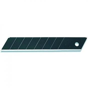 Olfa 115201 Cuchilla Cutter Troceable Excel Black 100x18mm, Set de 10 Piezas