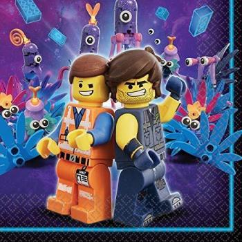 Lego Movie 2- Servilleta 33 x 33 cm, Multicolor, 7AM511711