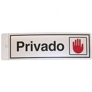 Rotulauto - Silueta Aluminio Privado 010