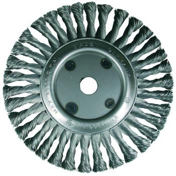 Cepillos circulares alambre trenzado Agujero 222mm
