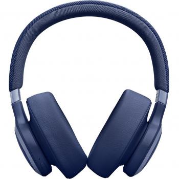 Auriculares inalámbricos JBL Live 770 con cancelación de ruido adaptativa y Bluetooth en color azul