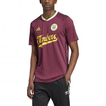 Portland Timbers 2024/25 Adidas Third Jersey - Victory Crimson - Men's M