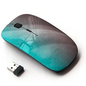 KOOLmouse [ Ratón óptico 2.4G inalámbrico ] [ Rays Of Green Water Bubbles ]