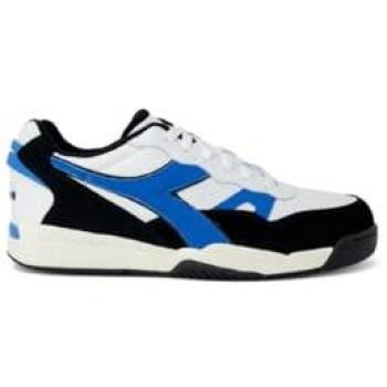 Diadora Winner SL Low Top Sneakers - White/Black/Blue - Men's Size 7 US