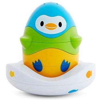 Munchkin 051706 Juguete de baño Stack N' Match, azul, verde y amarillo